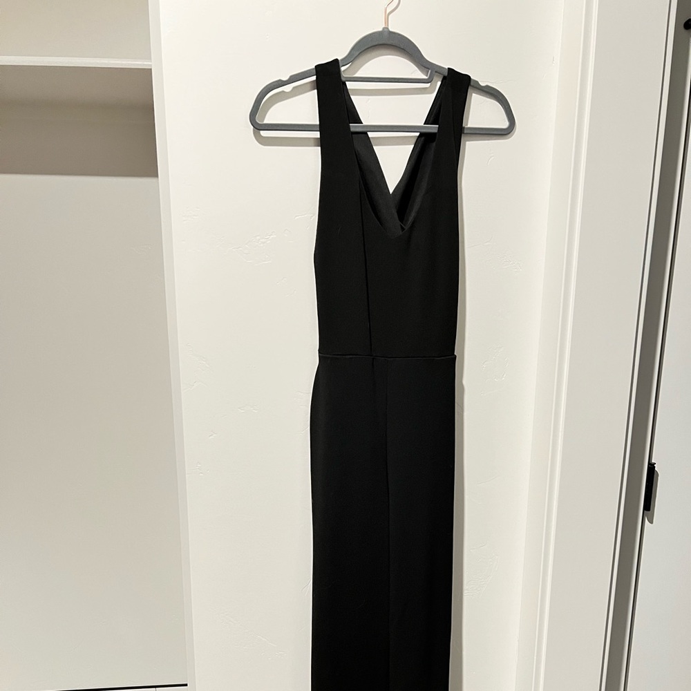 Cross back jumpsuit